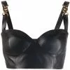 Versace Medusa plaque bustier top 2 Versace Medusa-plaque bustier top