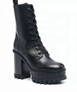 Versace Greca platform boots