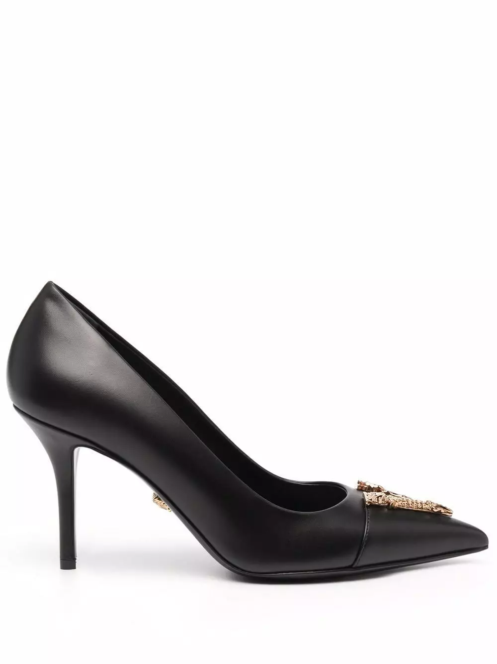 Versace Virtus leather pumps 3 Versace Virtus leather pumps