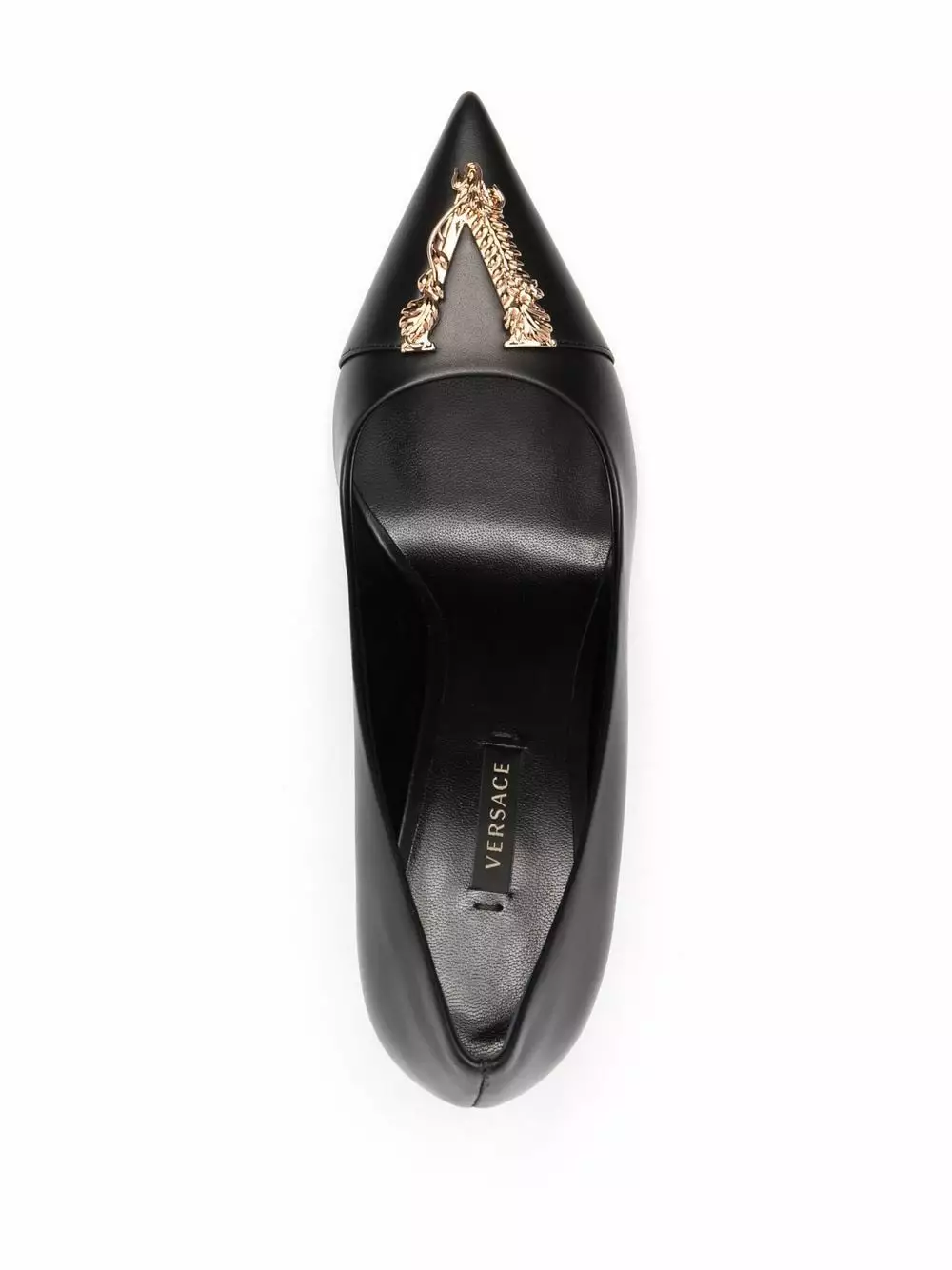 Versace Virtus leather pumps 6 Versace Virtus leather pumps