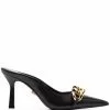 Versace Medusa chain-trim backless mules