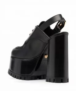 Versace Medusa Juno mules