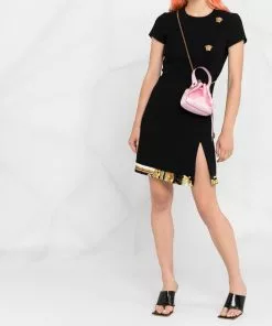 Versace La Medusa charm bucket bag