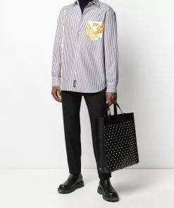 Versace Medusa Head studded tote bag