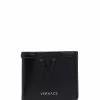 Versace logo-embossed wallet