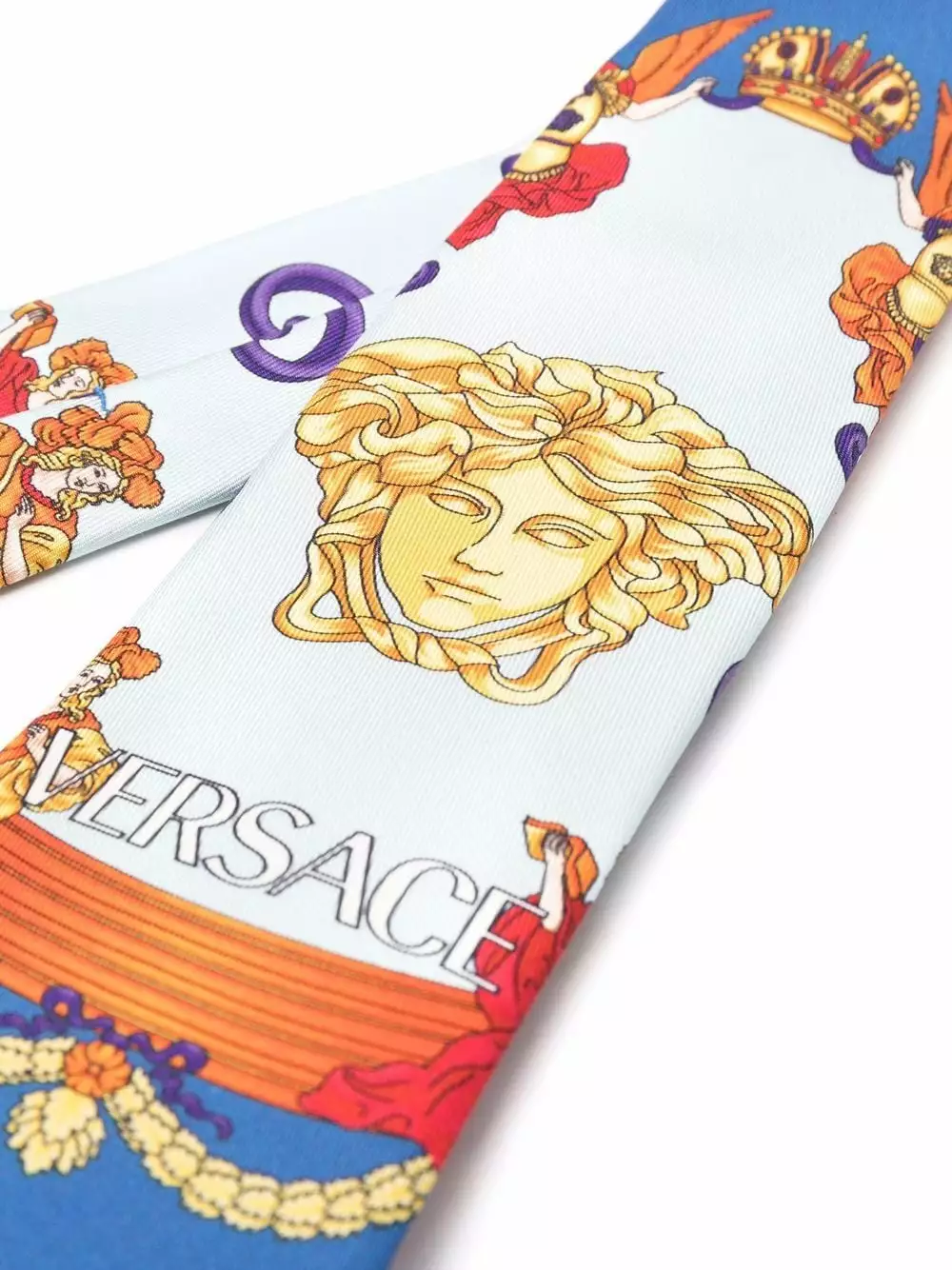 Versace Medusa print tie 4 Versace Medusa print tie