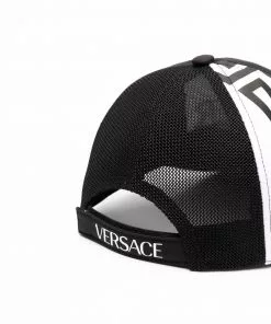 Versace Medusa logo-embroidered trucker cap