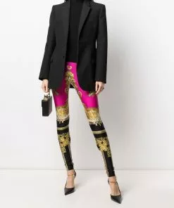 Versace Medusa Renaissance-print leggings