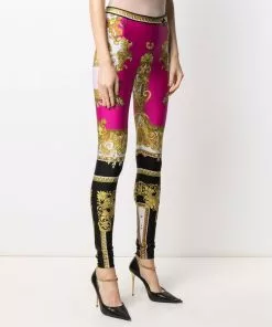 Versace Medusa Renaissance-print leggings