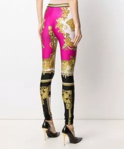 Versace Medusa Renaissance-print leggings