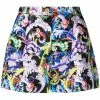 Versace Baroccoflage-print silk shorts