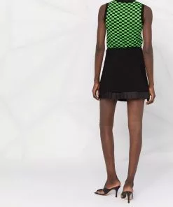 Versace Medusa button mini skirt 11 Versace Medusa button mini skirt