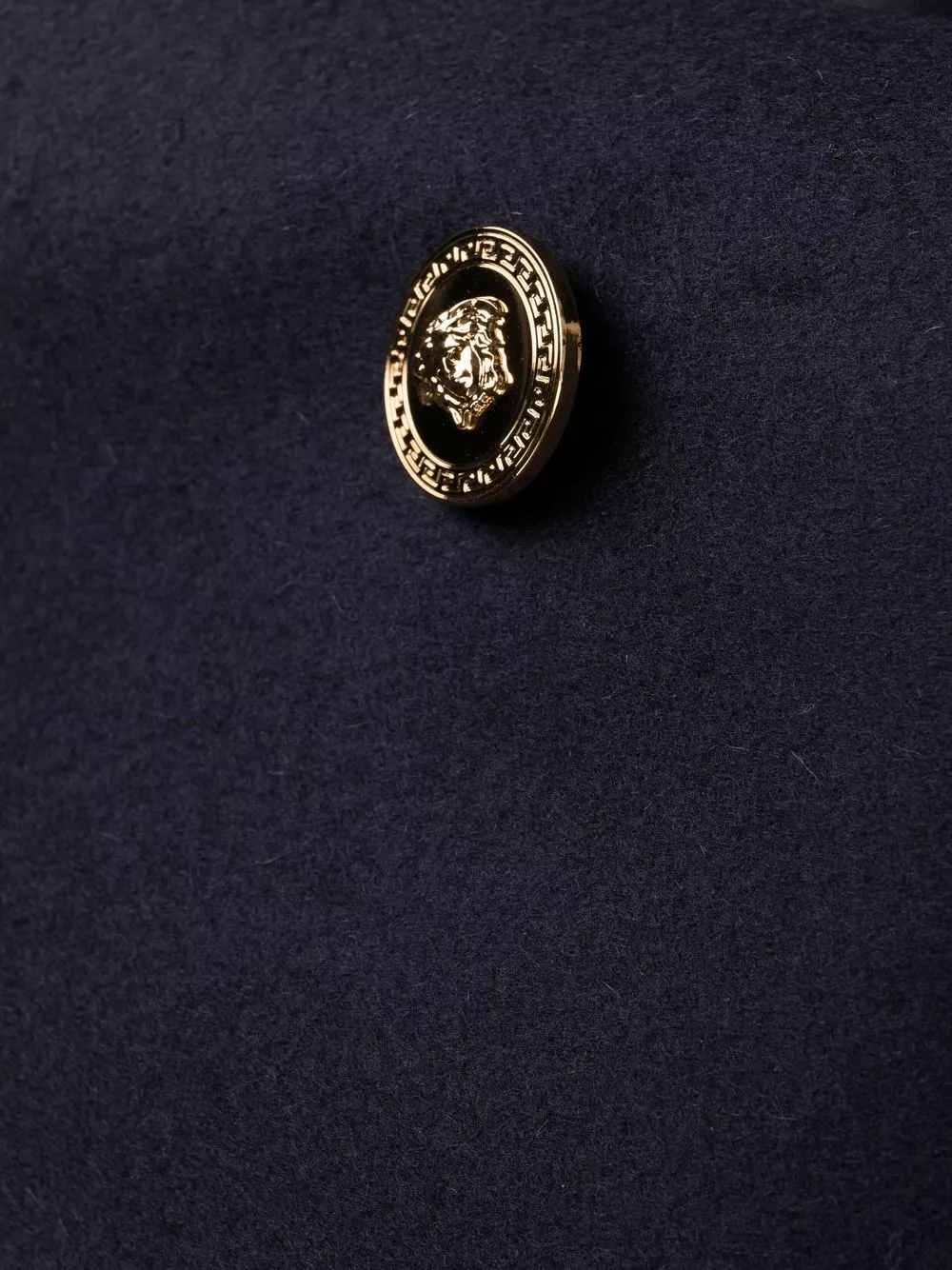 Versace Double breasted panelled peacoat 8 Versace double-breasted panelled peacoat