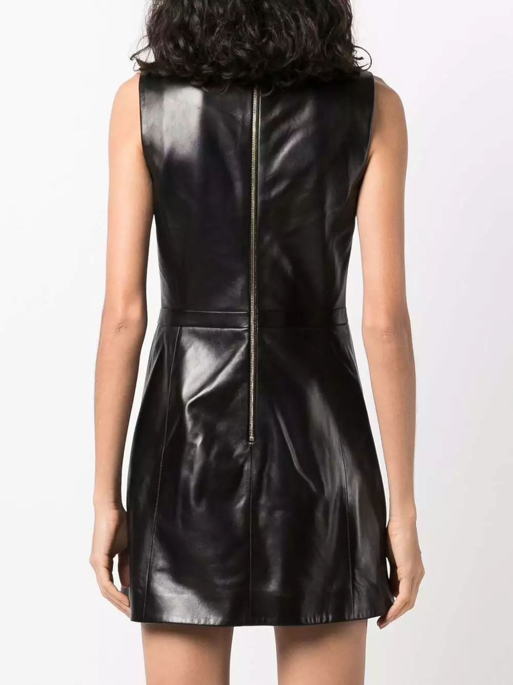 Versace Medusa wrap lambskin minidress 6 Versace Medusa wrap lambskin minidress