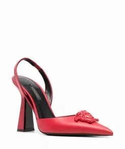 Versace La Medusa 12mm slingback pumps