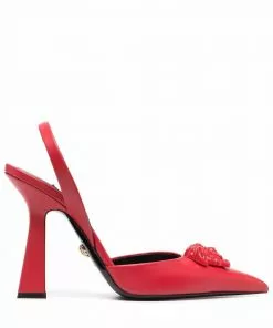 Versace La Medusa 12mm slingback pumps