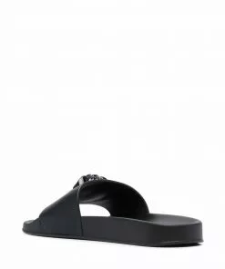 Versace Medusa Head flat slides 8 Versace Medusa Head flat slides