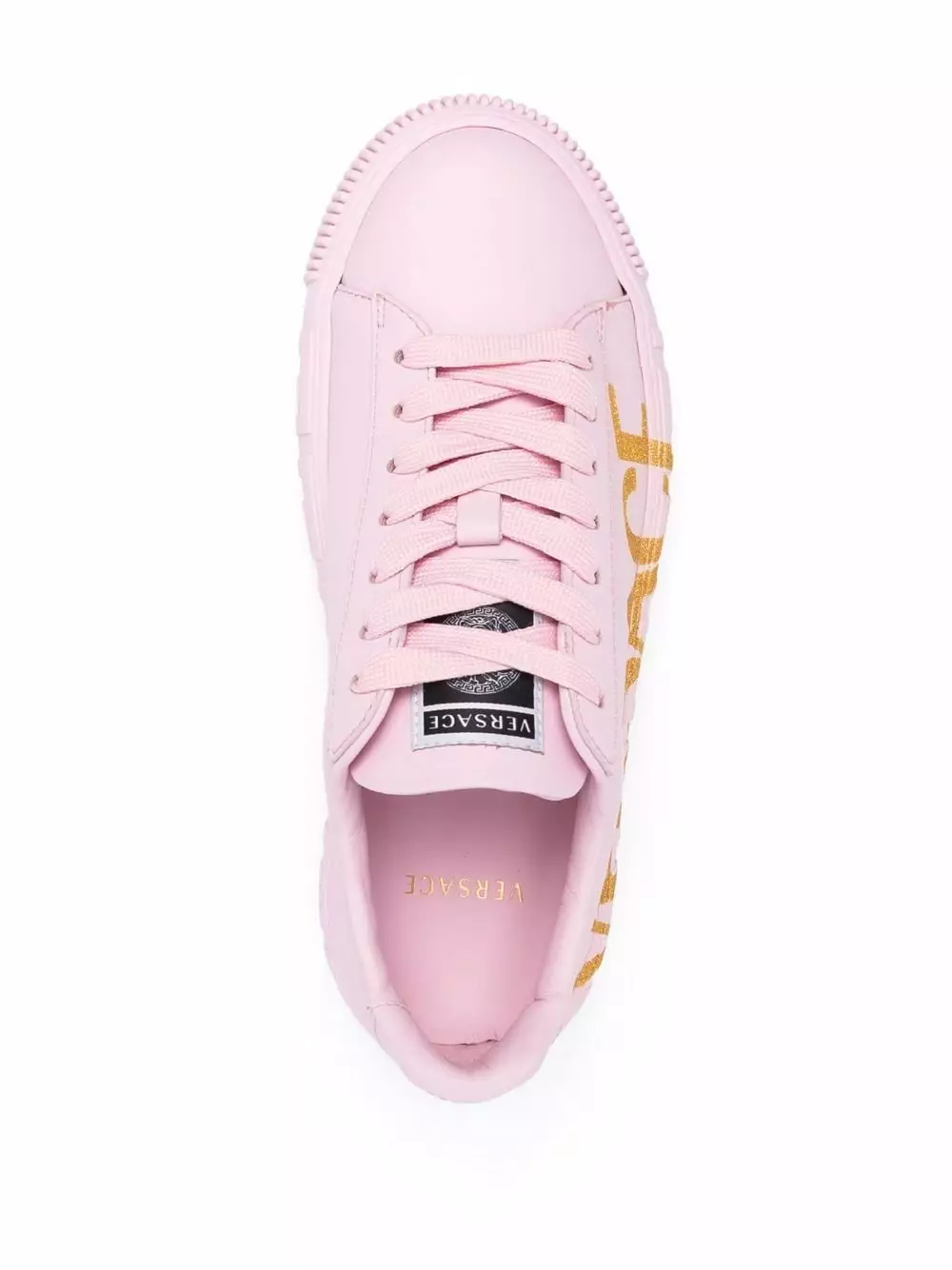 Versace Logo print low top sneakers 6 Versace logo-print low-top sneakers