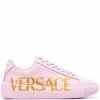 Versace logo-print low-top sneakers