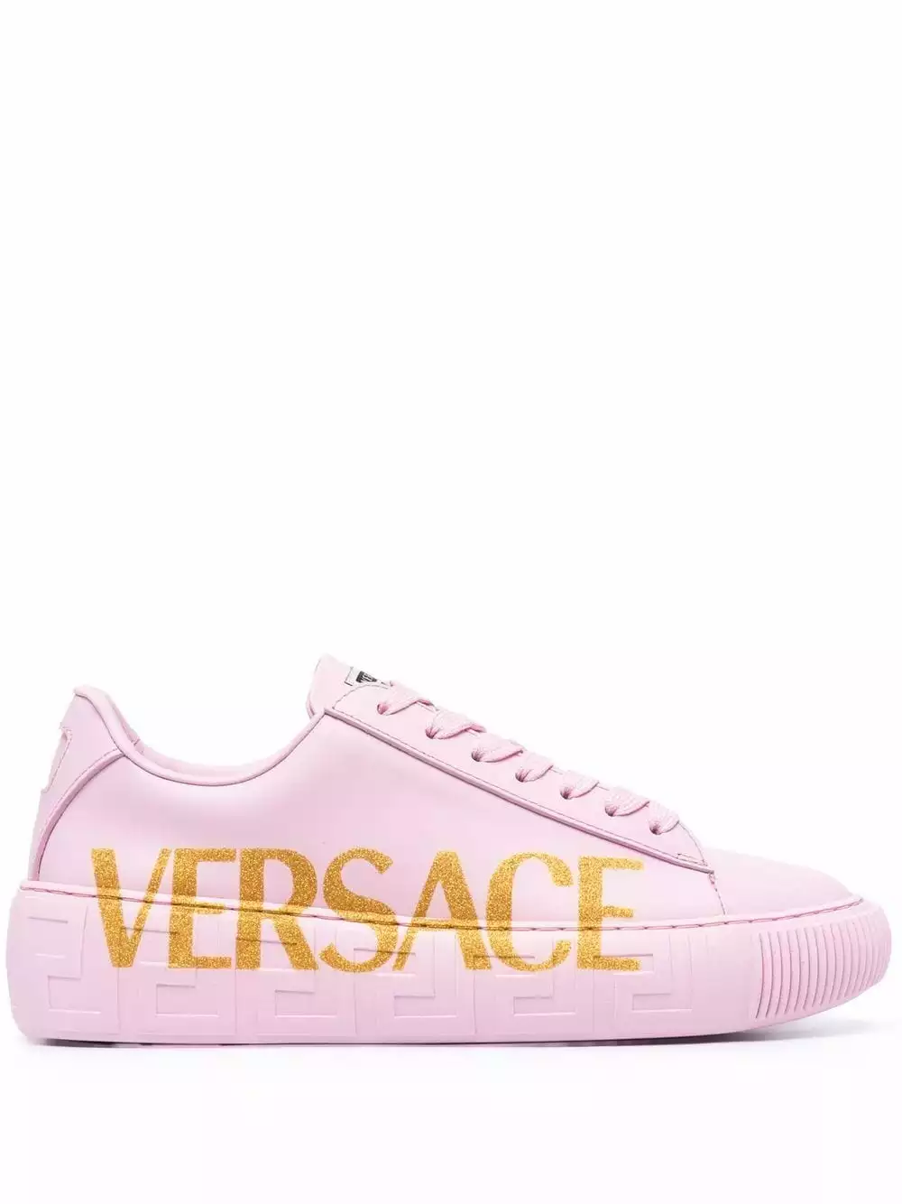 Versace Logo print low top sneakers 3 Versace logo-print low-top sneakers
