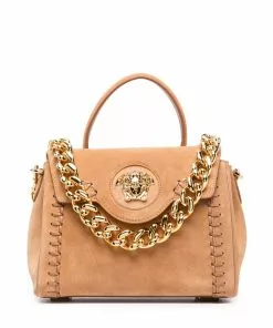 Versace La Medusa top-handle tote bag