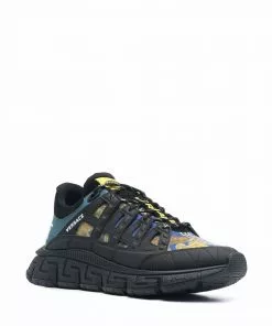 Versace Trigreca Medusa Renaissance-print sneakers