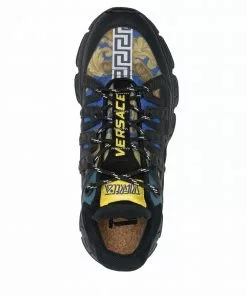 Versace Trigreca Medusa Renaissance-print sneakers