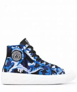 Versace Greca Baroccoflage-print sneakers