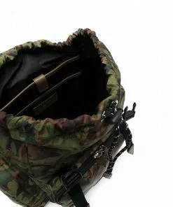 Versace baroque-print backpack