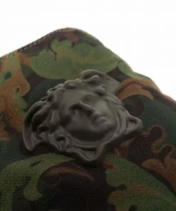 Versace Medusa-head phone pouch