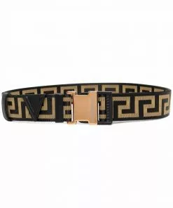 Versace Greca ribbon belt