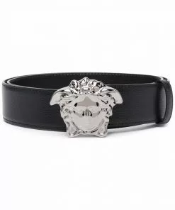Versace La Medusa leather belt