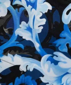 Versace Baroccoflage-print silk trousers