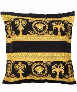 Versace baroque pattern cushion