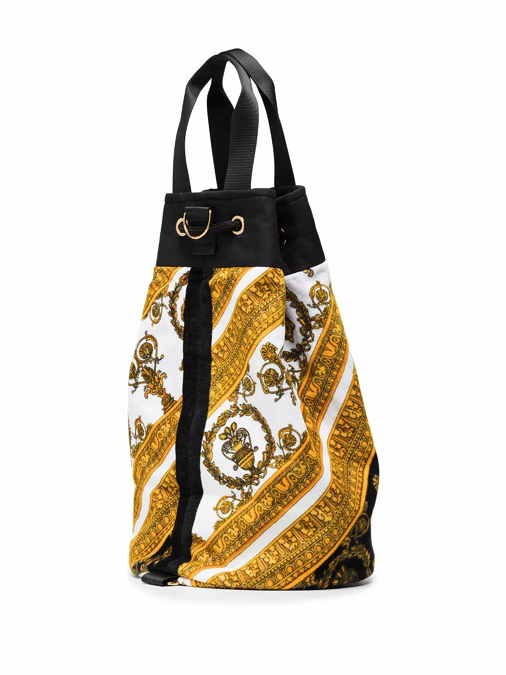 Versace Barocco print drawstring beach bag 5 Versace Barocco print drawstring beach bag