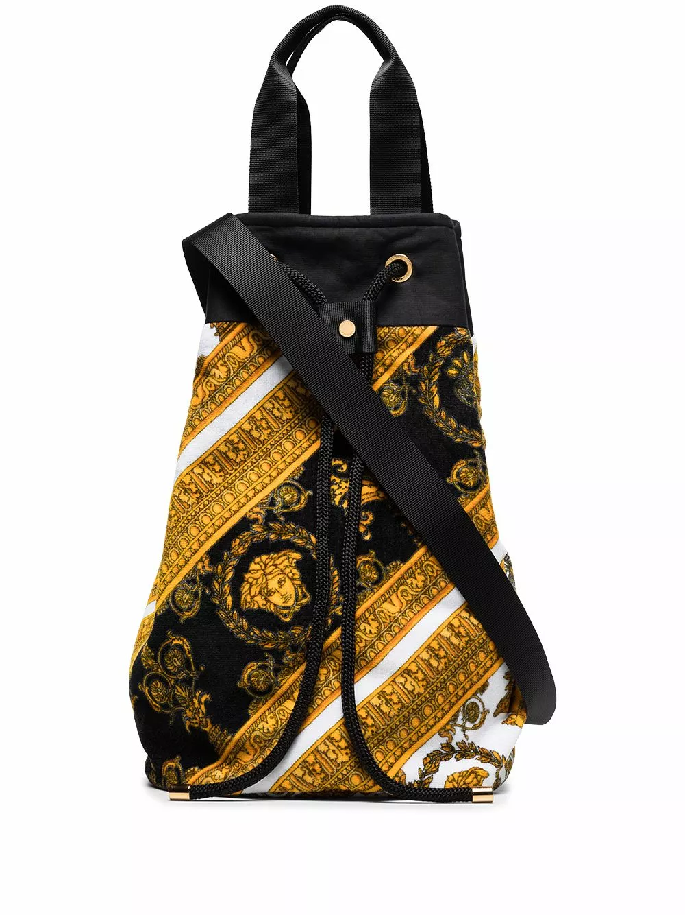 Versace Barocco print drawstring beach bag 3 Versace Barocco print drawstring beach bag
