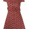 Versace Greca logo-print minidress