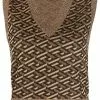 Versace La Greca metallic jacquard vest 2 Versace La Greca metallic jacquard vest