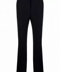 Versace mid-rise flared trousers