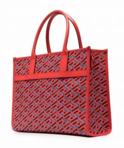 Versace La Greca-print tote bag