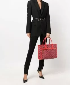 Versace La Greca-print tote bag