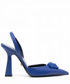 Versace La Medusa 120mm slingback pumps