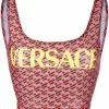 Versace La Greca swimsuit top