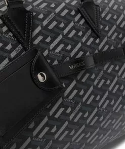 Versace La Greca weekend bag