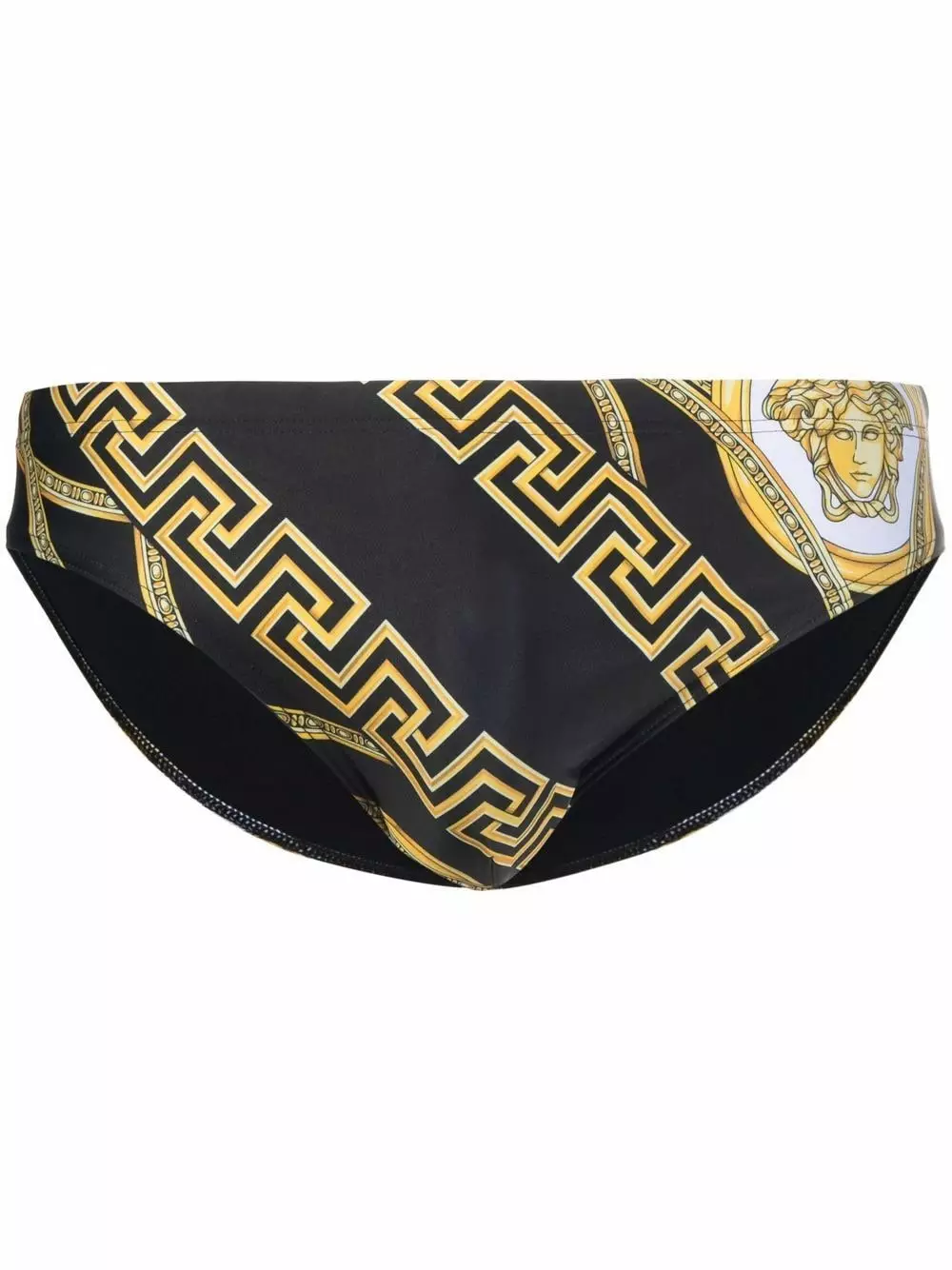 Versace Greca logo print swim trunks 3 Versace Greca logo-print swim trunks