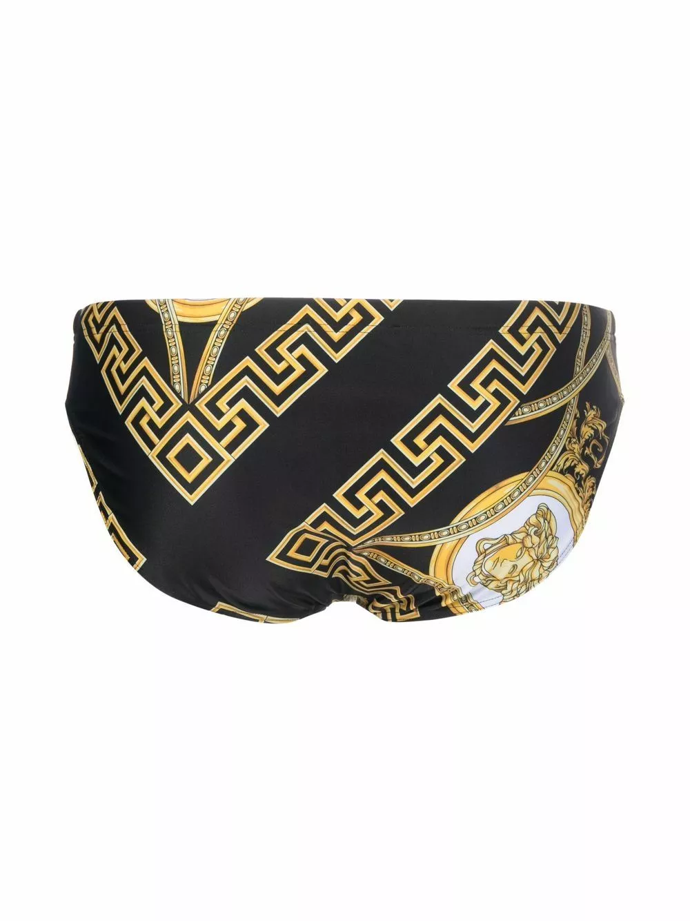 Versace Greca logo print swim trunks 4 Versace Greca logo-print swim trunks