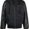 Versace Greca panelled hooded jacket 2 Versace Greca panelled hooded jacket