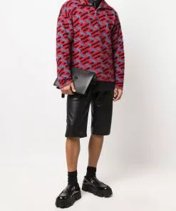 Versace La Greca knitted jumper
