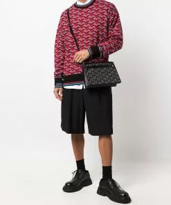 Versace La Greca messenger bag