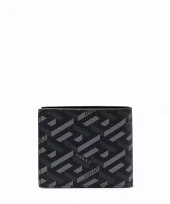 Versace La Greca pattern cardholder